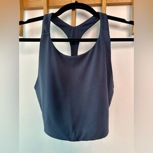 Girlfriend Collective Navy Sports Bra